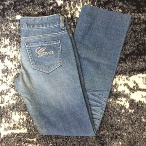 Guess Low Rise Boot Cut Jeans